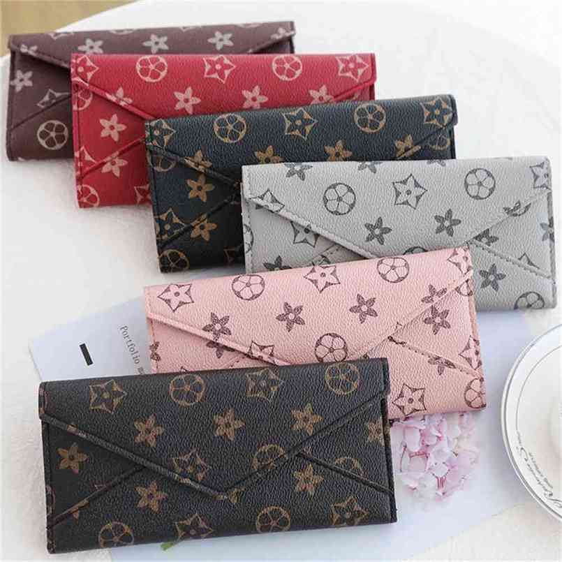 

Cardholder Pocket PU wallet Designers Bags purse kids cartoon bag classic leisure Card case fashion print women Long wallets sale G4UBQHK, Am037 pink