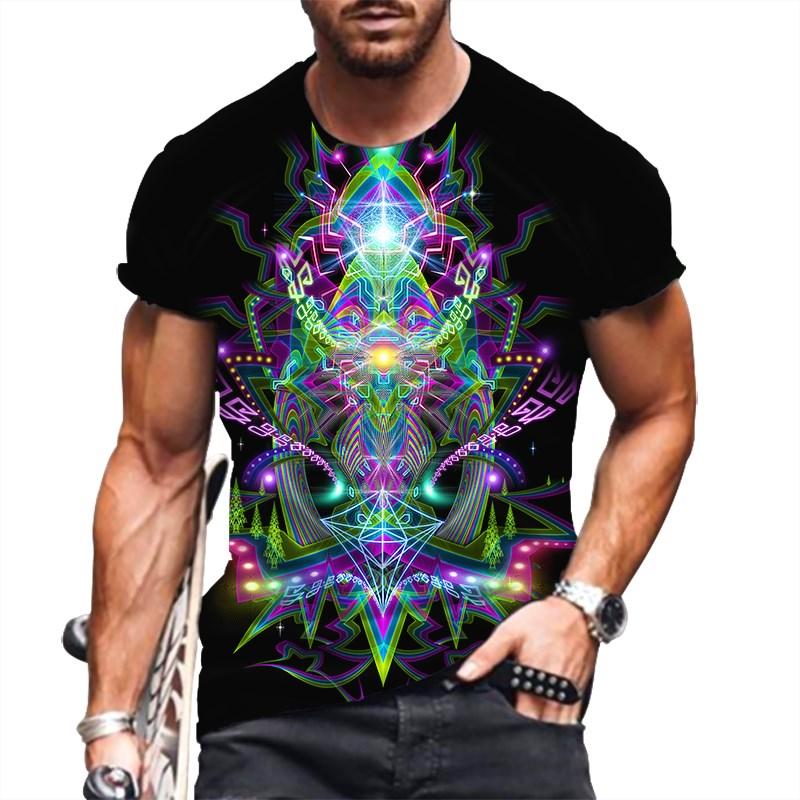 

Men's T-Shirts T Shirts Mens Summer 2022 Oversized Loose Clothes Super Cool Short Sleeve Fashion 3D Printed O Neck For Men, White;black