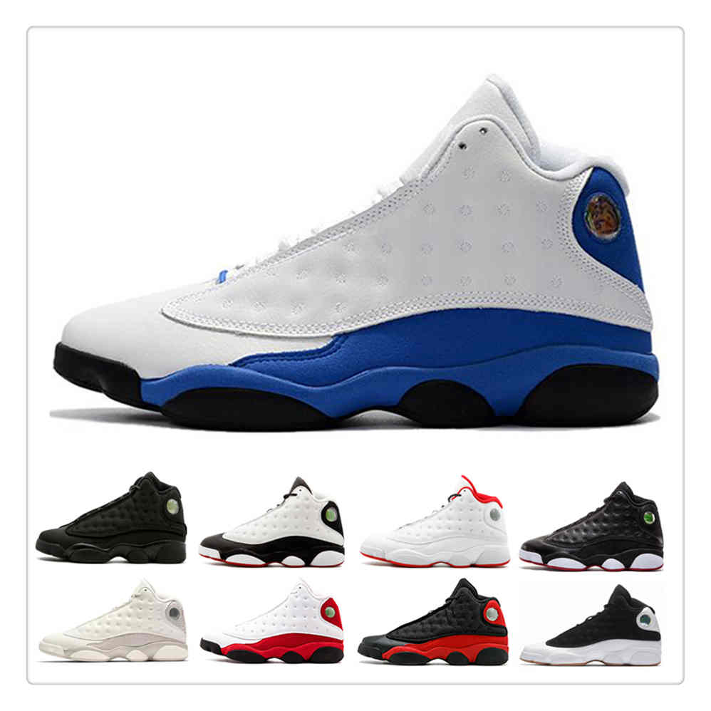 

13 basketball shoes mens womens 13s red flint black hyper royal cat sneakers starfish chicago he got game lucky green trainers sports shoe, # 21
