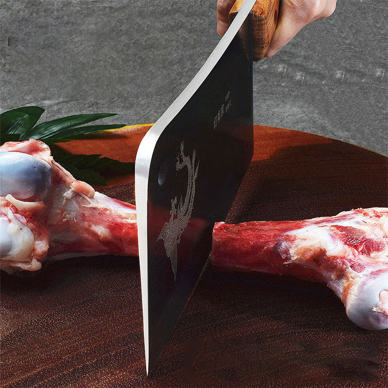 

Handmade Forged Chef Knife High-carbon Cad Stee Chinese Ceaver Kitchen Knives Chopper Meat Sicing Nakiri Gyuto Wood Hande