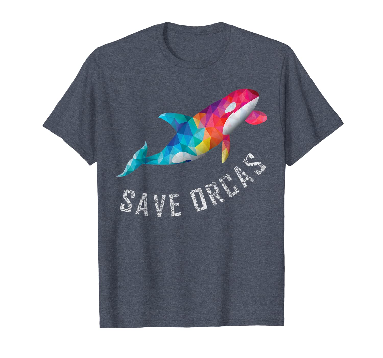 

save orcas shirt orca whale retro vintage men women gift t-shirt, White;black