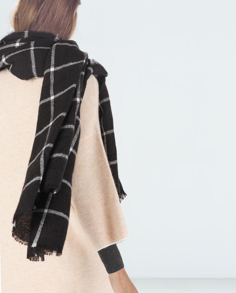 

Scarves Scarfs For Ladies Women Retro Plaid 100% Cashmere-like Pashmina