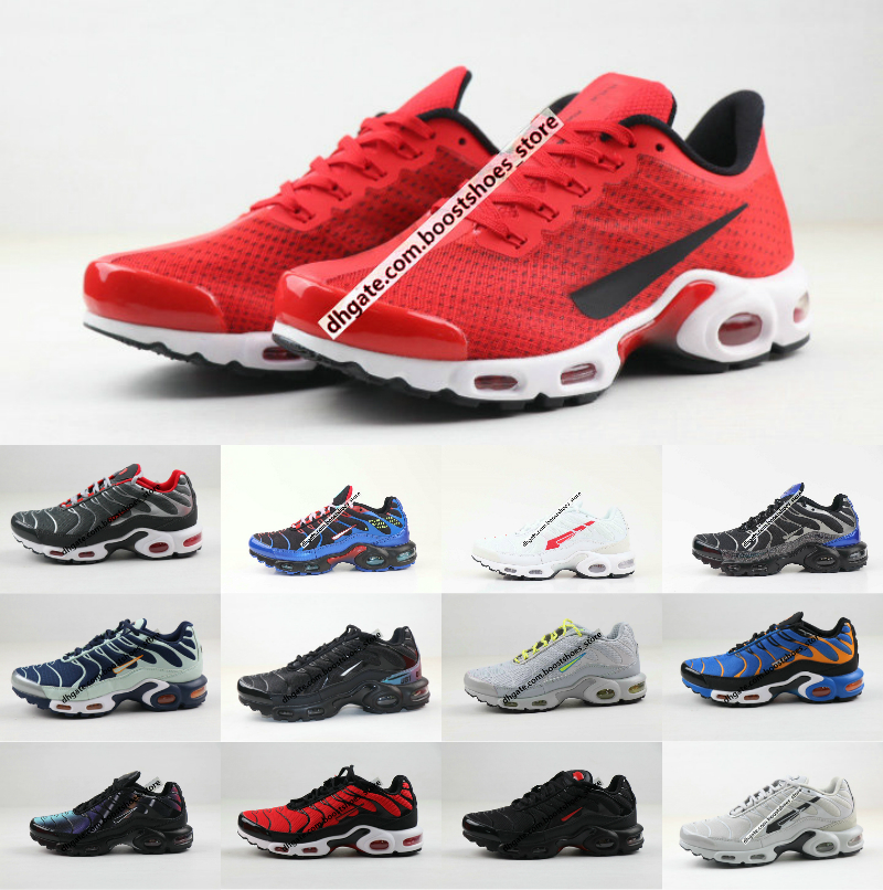 

Original Plus Tn Shoes Designer Fashion Men Breathable Quality Heighten Mesh Chaussures Requin yellow Sports Trainers Shoe