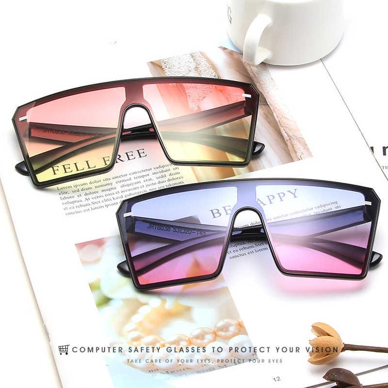 

Sunglasses Woman Rimless Colored Frames Luxury 1 Piece PC Sun Glasses