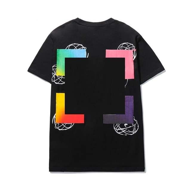 

20ss Fashion Mens Stylist T Shirts Off Short Sleeve Fashion Mens Stylist White T Shirt Hip Hop Fashion Men Women Short Sleeve Tees Black 02t, White;black