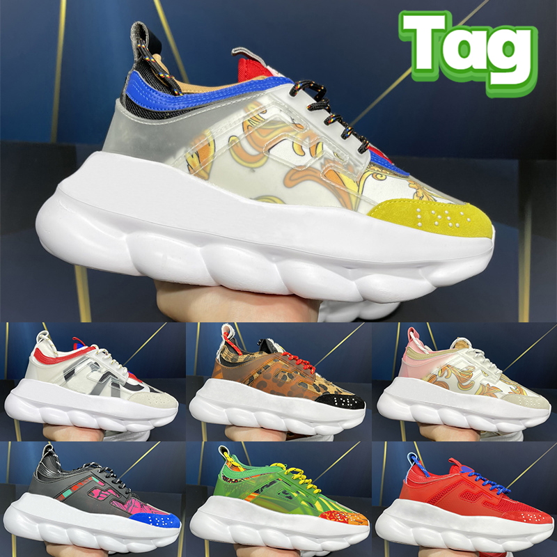 

2022 Italy Fashion Casual shoes reflective height reaction sneakers white multi-color suede Triple black chunky red dark green yellow Platform men women trainers, Bubble wrap packaging