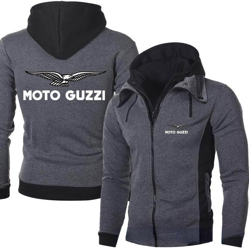 

Men's Hoodies & Sweatshirts Moto GUZZI Hoodie Mountaineering Jacket Camping Suit Outdoor Thick Down Sportswear Sports Shirt Racing, Black