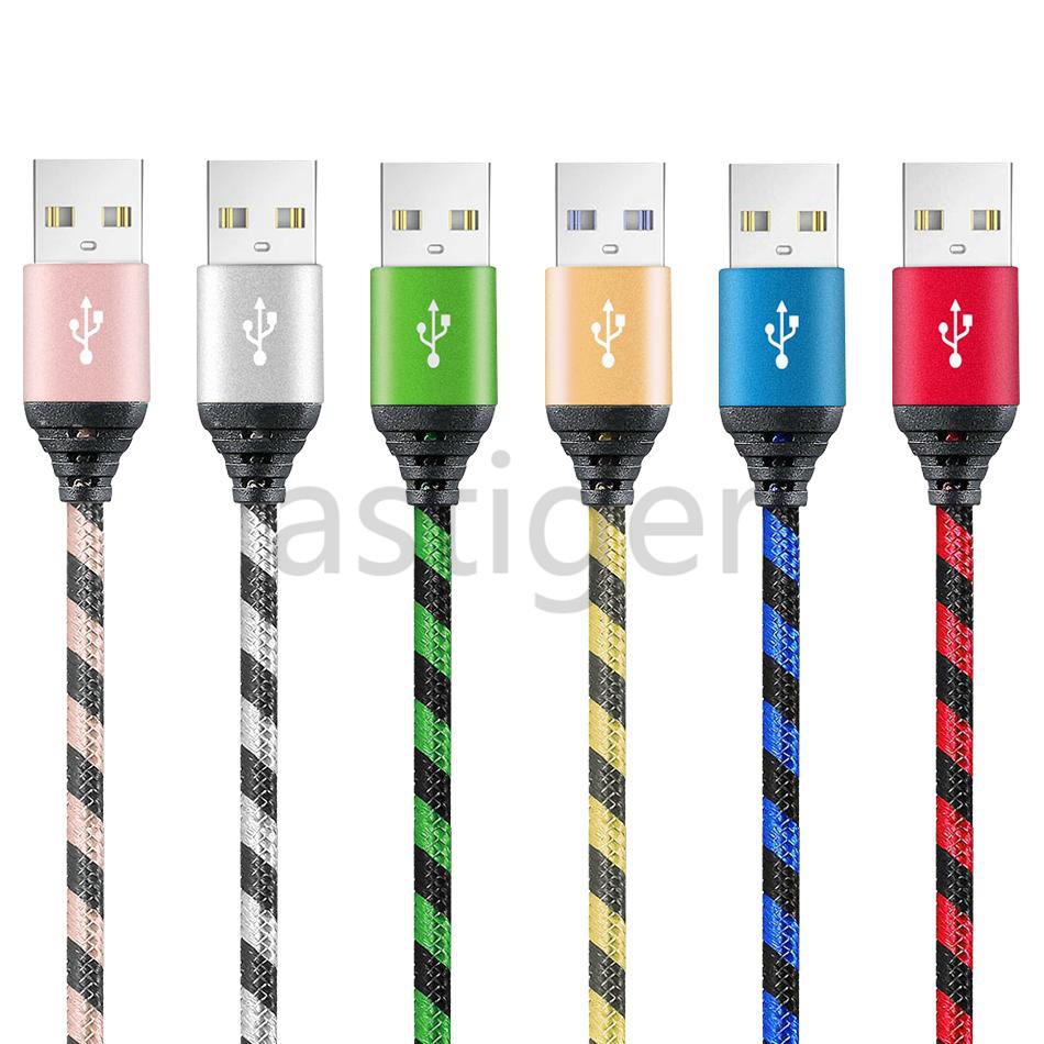 

Micro USB Charging Cables 3FT 6ft 10ft Long Premium Nylon Braided TYPE C Cable Sync data Charger Cord for samsung galaxyS21 S8 S9 S10 NOTE 20 htc lg android phone fashion, Blue