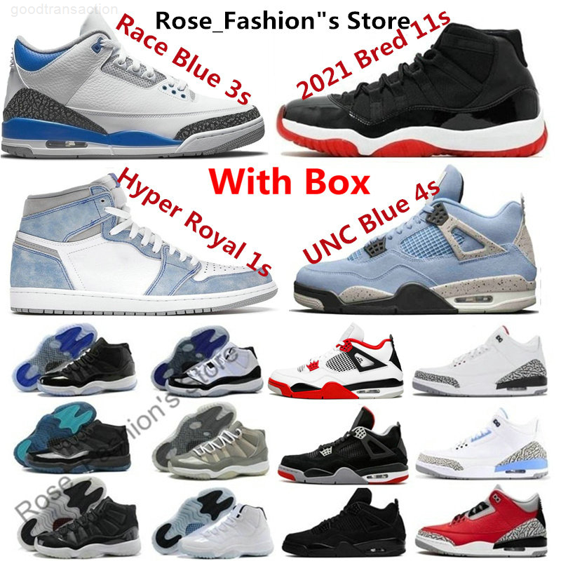 

Oreo Men Basketball Shoes Jubilee 11s Sneakers University Blue 4s Hyper royal 1s Bred Low Legend Concord Gamma Space Jam 11 Fire Red Black, 11s 25th white black