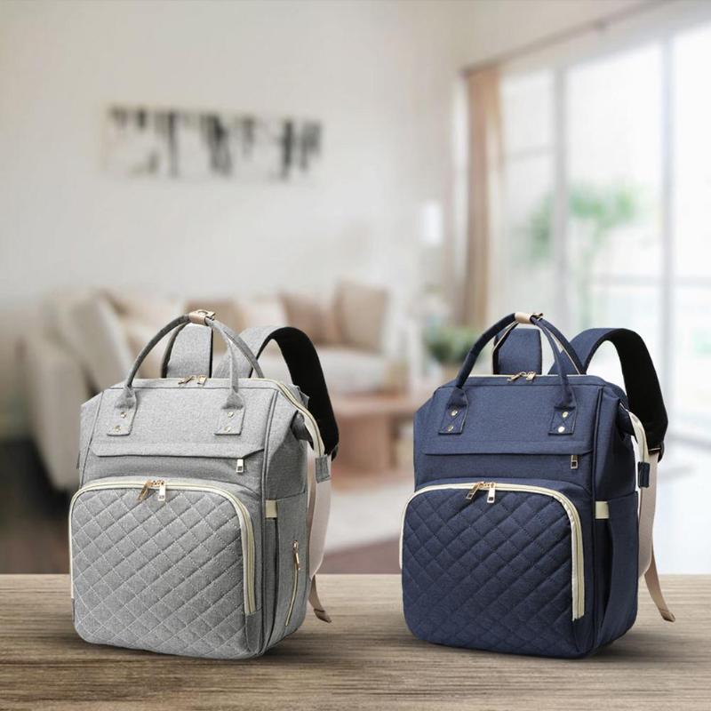 

Diaper Bags Bag Backpack Baby Nappy Changing Multifunction Waterproof Outing Travel Back Pack Mommy Activity Gear Accessorie, Blue