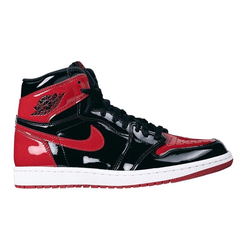 

1 High OG Patent Bred Basketball shoes 555088 063