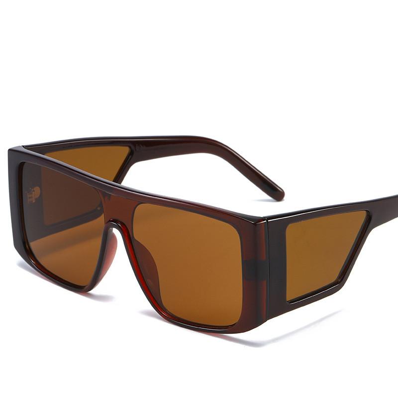 

Sunglasses Fashion All-match Glasses Large Frame Personality For Men Women High Quality Driving Designer UV400