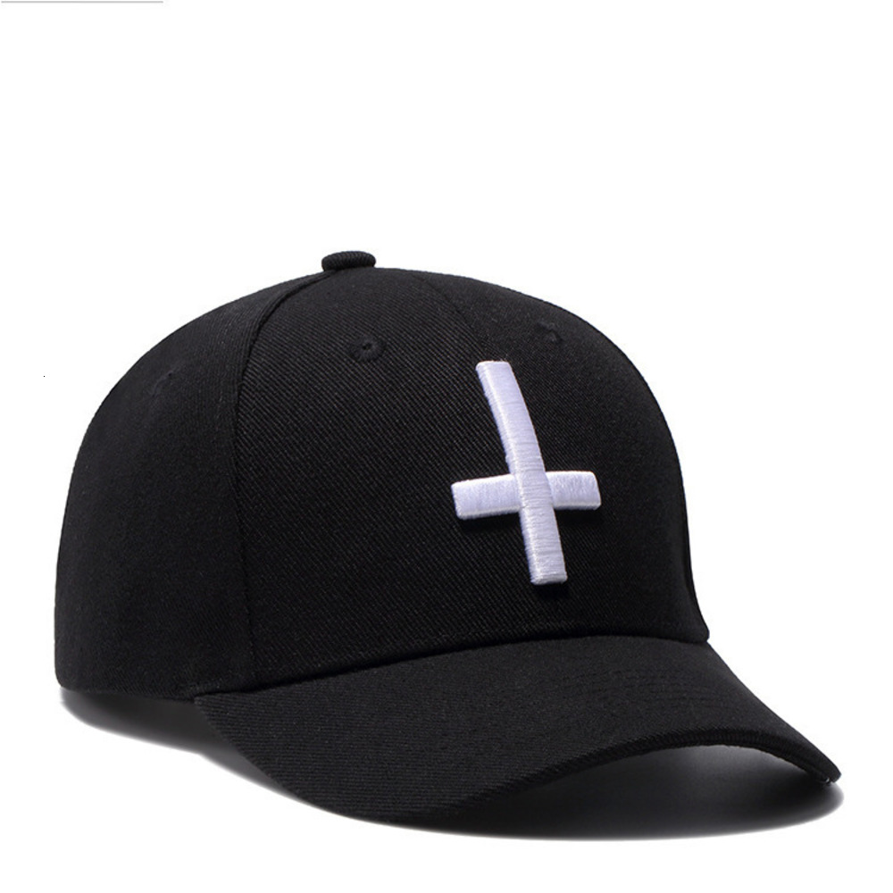 

Sun hat Dancer's cross embroidered bent brim hat outdoor casual baseball cap men's summer, Blue;gray