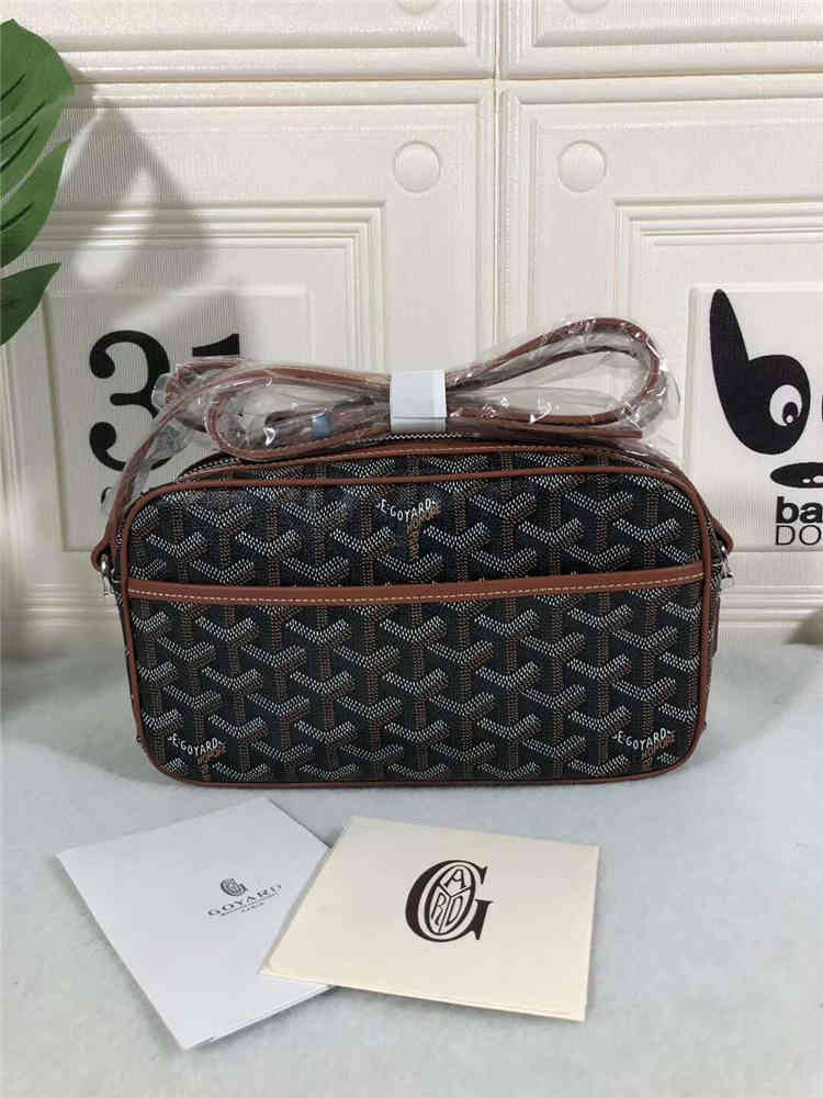 

Goya Camera Bag Wu Yifan Same Small Square Bag with Y-shaped Dog Tooth Messenger Bag