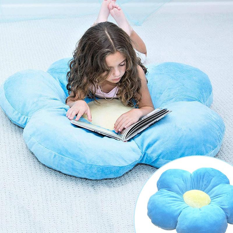 

Cushion/Decorative Pillow Cute Flower Plush Chair Cushion Living Bedroom Home Decorative Sofa Office Cushions Birthday Xmas Gift For Kid