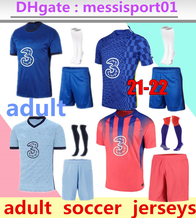 

2021/22 cfc soccer jersey LAMPARD PULISIC football shirt kits camiseta fútbol camisa futebol 2021/2022 KANTE adult maillot de foot, Wine red