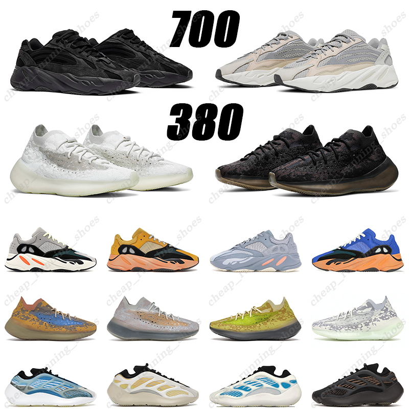 

2021 men women kanye running shoes 700 kyanite arzareth cream calcite glow 380 hylte mens trainer sports sneakers, # 1