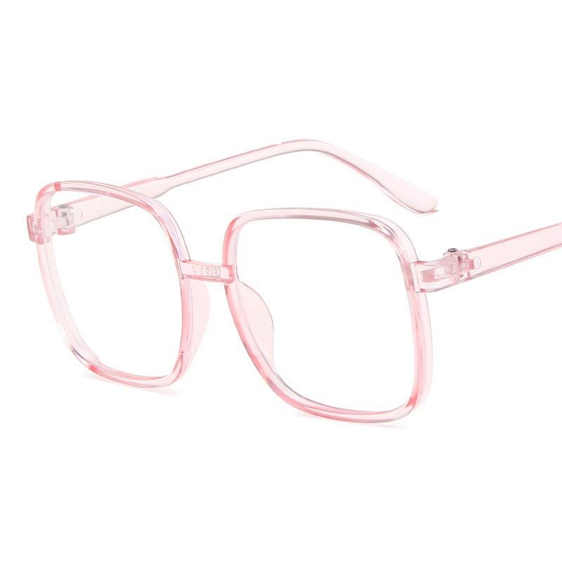 

Fashion Sunglasses Frames 2021 Classic Anti-blue Light Kids Boys And Girls Eyeglasses Pink Square Plastic Children Eye Glasses Retro
