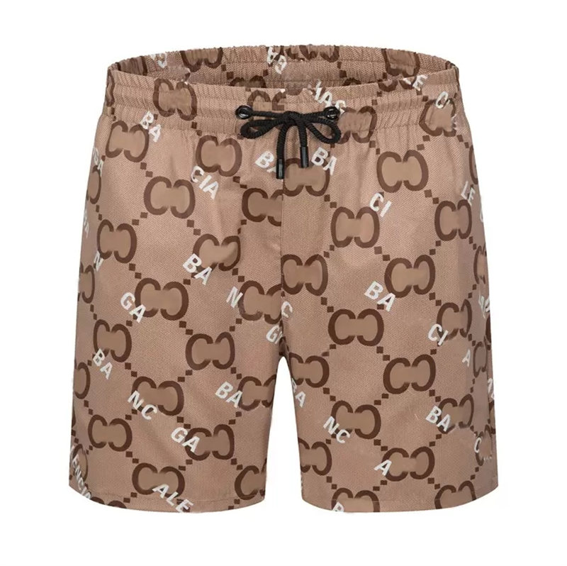 

2022 Designer Mens Summer SwimWear Print Letters Short Essential Sports Briefshigh quality Street Drawstring Pants Knee Beach Casual Loose