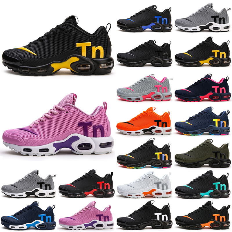 

Top 1 Mercurial Plus Tn Ultra SE Black White Orange Running Shoes outdoor Women Mens maxes Trainers Sneakers, Color 13