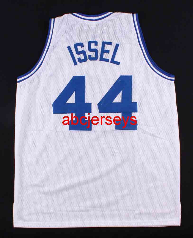 

Dan Issel #44 Kentucky bule white Basketball Jersey Stitched Custom Any Number Name jerseys Ncaa XS-6XL
