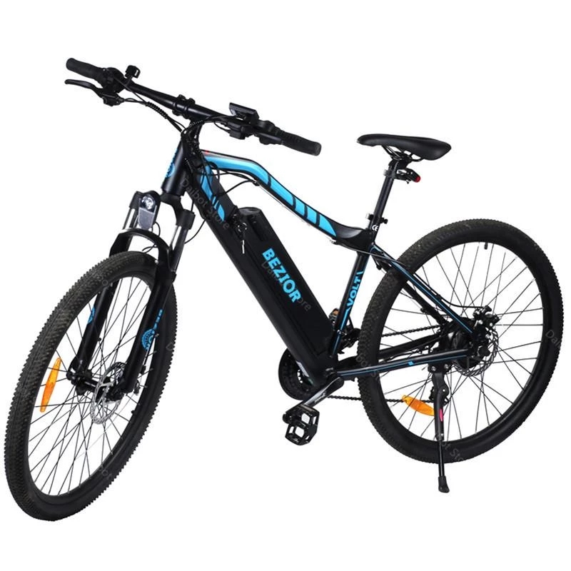 Bezior M1 Dağ Elektrik-Bisiklet erkek 2 Tekerlekler Elektrik Bisikletler AB Depolar 250 W 48 V Elektrikli Bisiklet Çıkarılabilir Pil