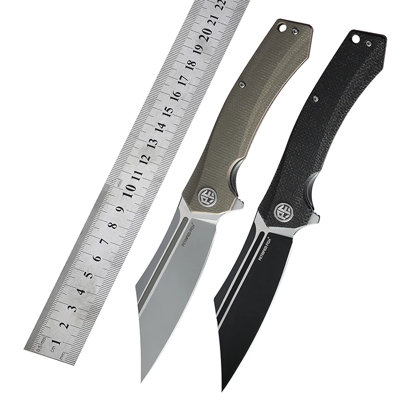 

imited Edition Petrified Fish 939 Foding Knife D2 Stee G10 Hande Hunting Knives Outdoor Camping Survive EDC Knives
