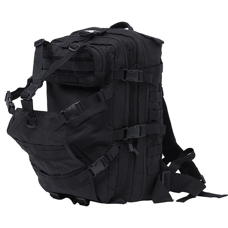 

Backpack Outdoor Travel Rucksack Long Trip Waterproof Sports Back Pack Riding Equipment Basketball Helmet Bag School Bags, Black