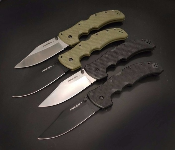 

COLD STEEL RECON 1 G10 Pocket Folding Camping Survival Knife Xmas Knife Gift Knives A2130