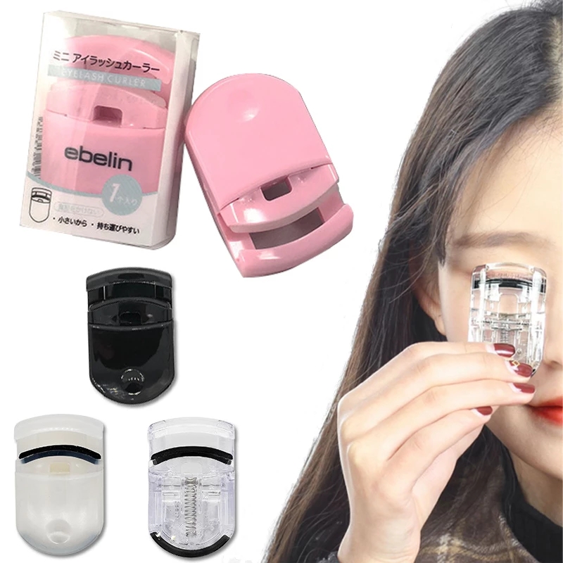 

Mini Cute Fashion Makeup Eyelash Curler Beauty Tools Plastic Nature Style Cute Eyelash Handle Curl Eye Lash Curler
