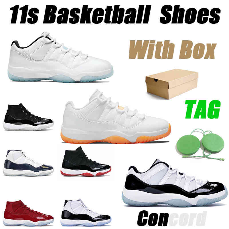 

2022 Camping & Hiking Low Legend Blue 11 Men Women Basketball Shoes 11s Concord Bred Cap And Gown Mens Trainer Sports Sneakers