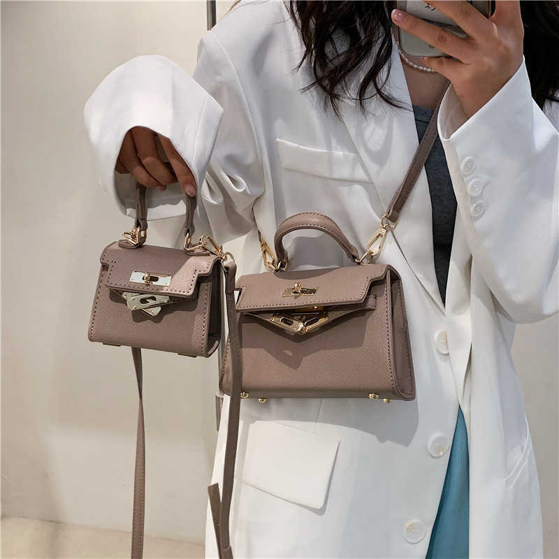 

Birkins tote handbag White small women's 2021 summer new fashion net red messenger foreign style handbag, Large orange