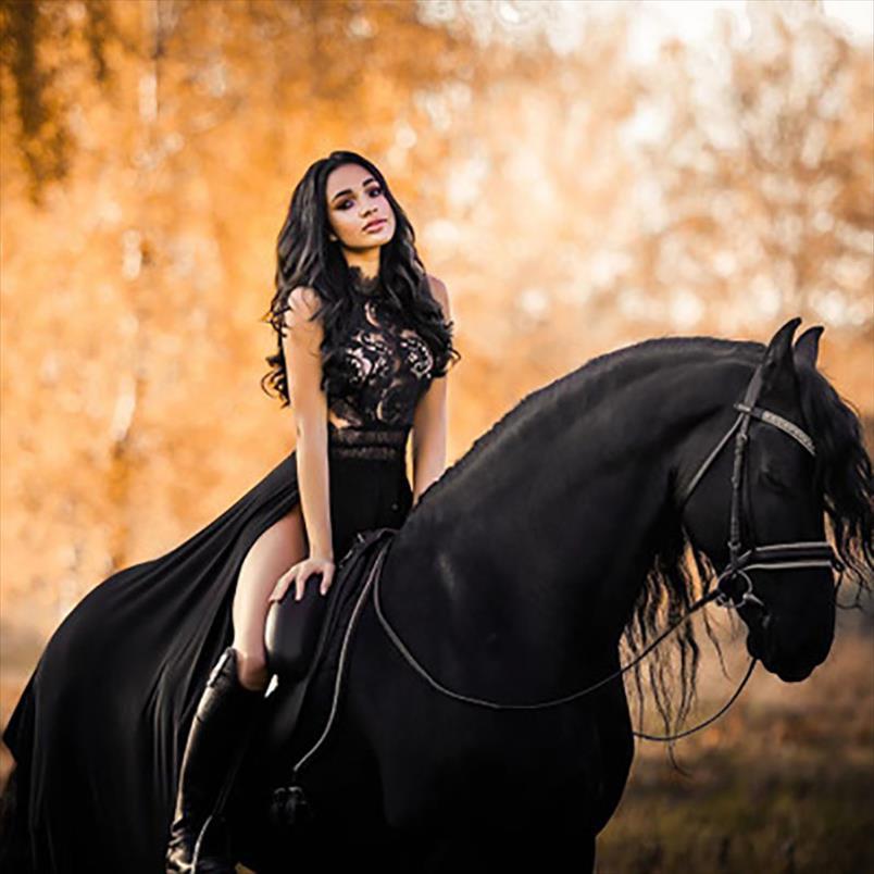 

summer ladys see womens dress through lace nude back high slit, Black;gray