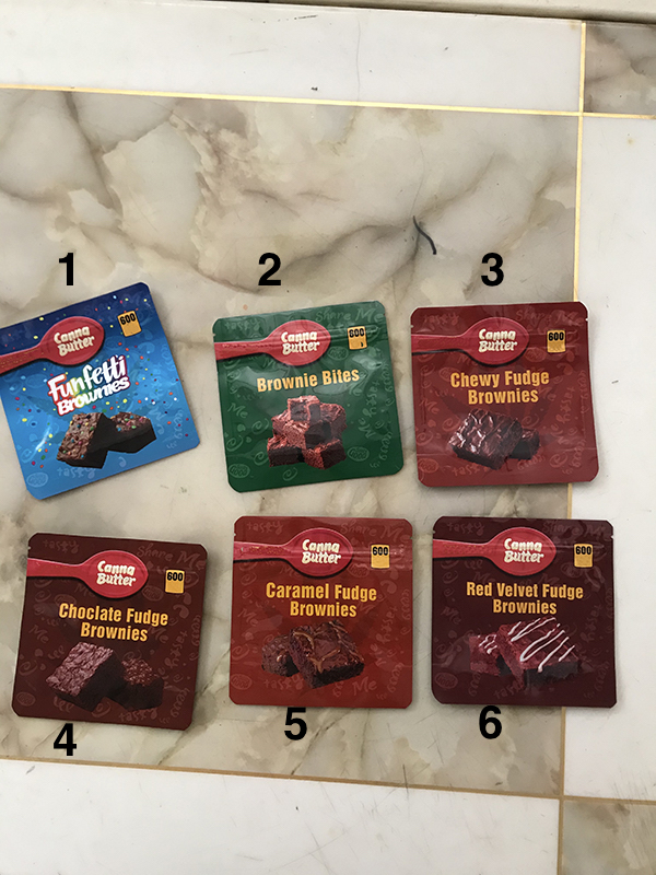 

2021 Fudge Edible Brownies Package Mylar Bags For Chocolate Edibles Packaging Vape Bag Smell Proof Gusset Full Color Printed Poly Resealable