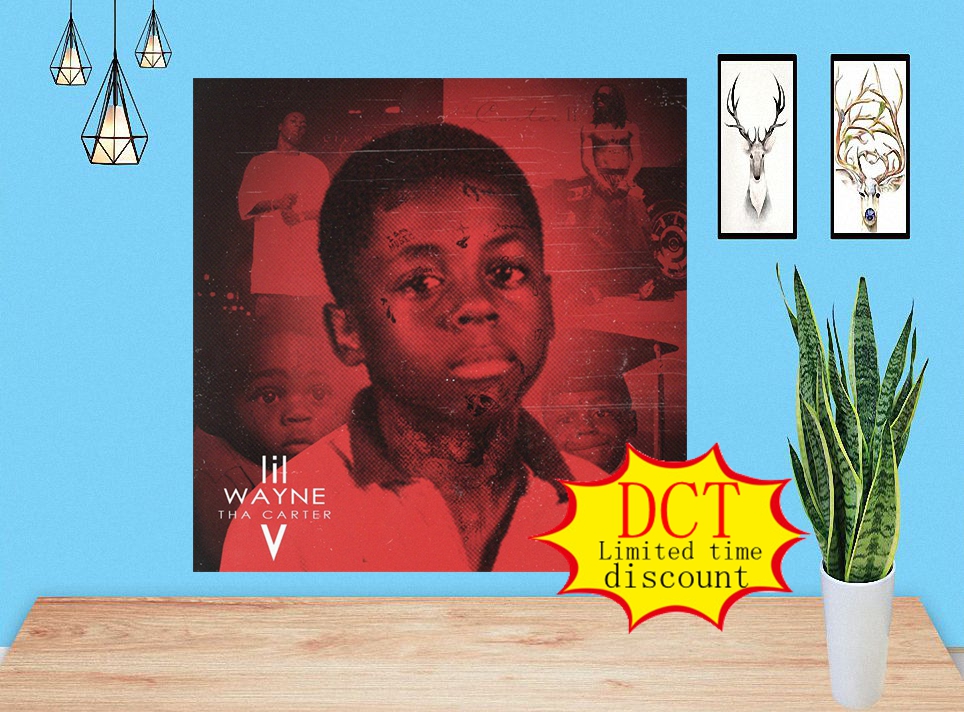 

Lil Wayne Tha Carter V Album Poster Music Cover silk Art Print