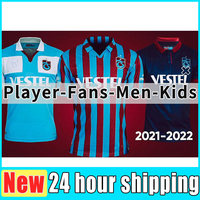 

21/22 Trabzonspor B.PERES GERVINHO Soccer Jerseys Bordo-Mavililer 2021 2022 C.EKUBAN DJANINY TAVARES football shirt A.NWAKAEME A.BAKASETAS B.AFOBE jersey, Away