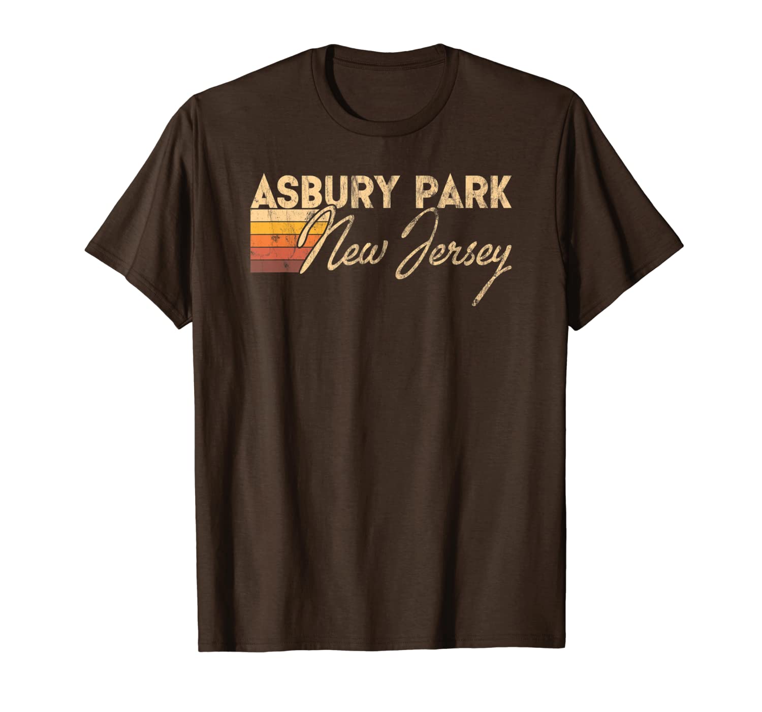 

asbury park new jersey t-shirt, White;black
