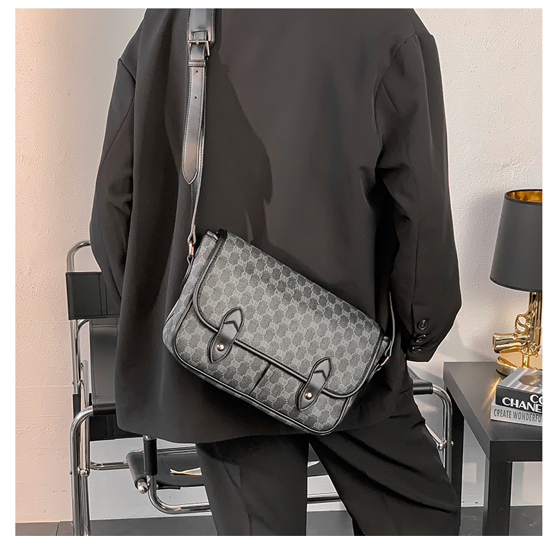 

Women Causal Messenger Bags For Men Luxury Designer Bag Business Triple Shoulder Leather Crossbody Bags Streetwear handbags, As photo