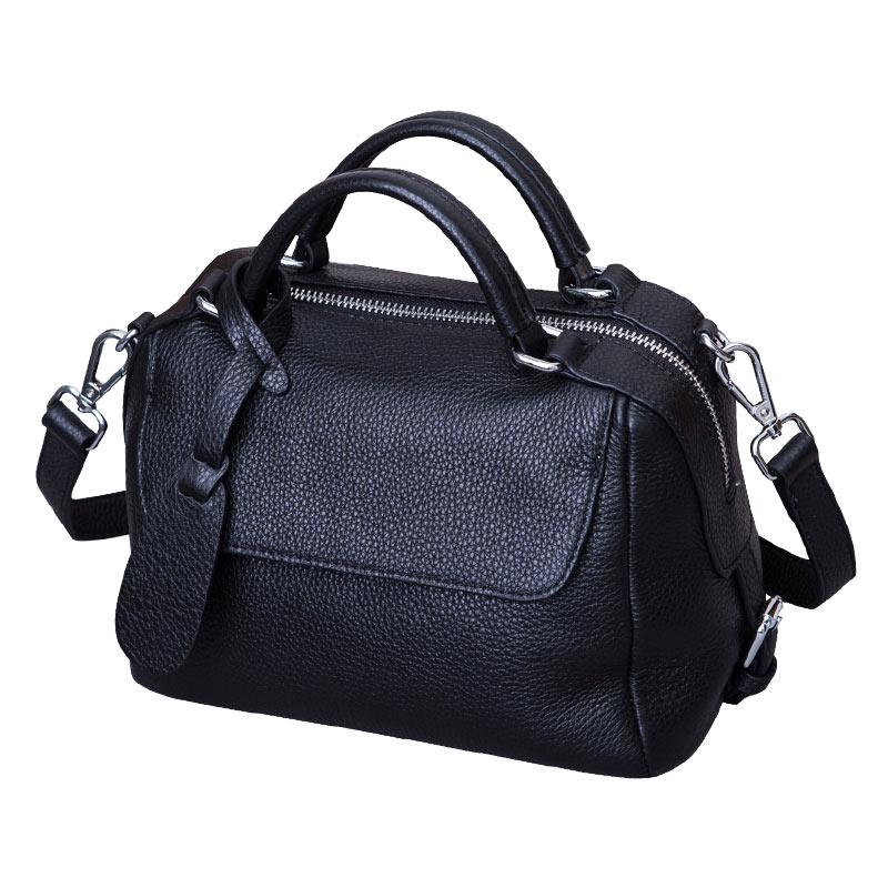 

School Bags Genuine Leather Women's Bag Women Shoulder Lady's Messenger Fashion, As photo