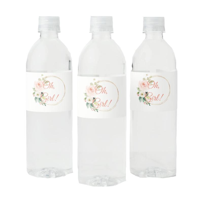 

Other Event & Party Supplies Custom Baby Shower For Girl With Rose Flor Favors Water Bottle Label Birthday Christening Baptisn Supplie