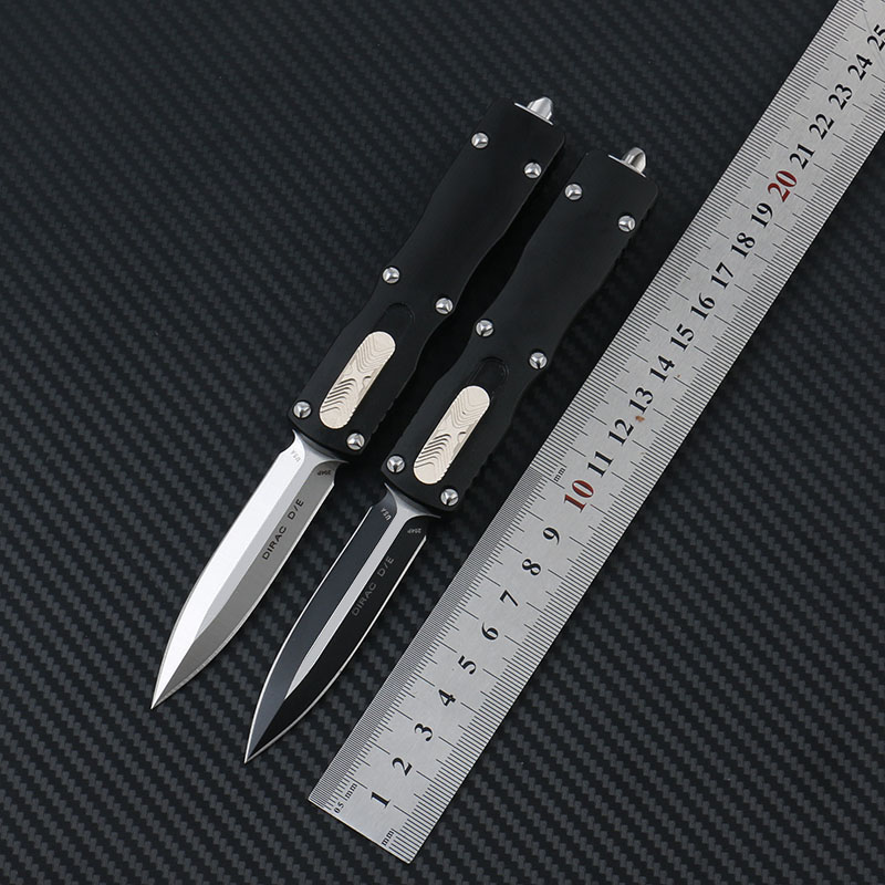 

Microtech DIRAC Automatic knife D2 steel Anodizing 6061-T6 aviation aluminum outdoor camping combat tactical EDC tool Pocket knives