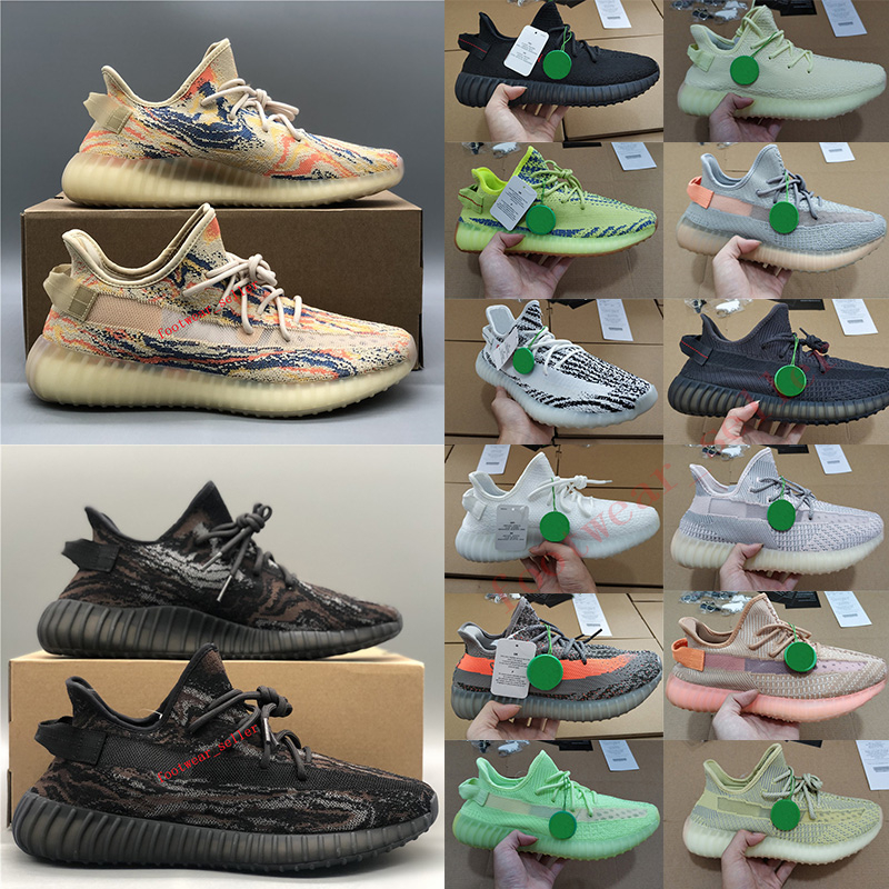 

Top Quality Kanye West 350 V2 Running Shoes For Women Men Retro Zebra Black 3M Static Mx Oat Israfil Carbon Light Yeesy Yeezys Boosts Sneakers Max Size 36-48 Trainers, 11-cinder reflective