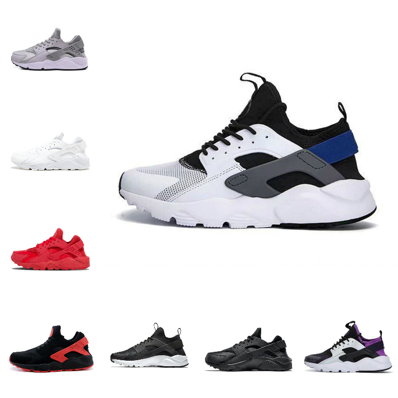 

Sale New Airs Huarache 1.0 4.0 Men Running Shoes Cheap Stripe Red Balck White Rose Gold Huaraches Women Trainer Breathable Designer Sneakers F31, L009