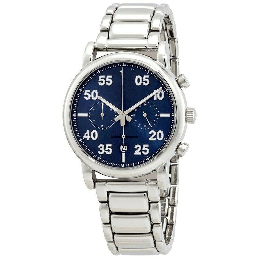 

Stainless steel chronograph mens And Women Watch Sapphire mirror no box A-R11132 11131 11174, Silver