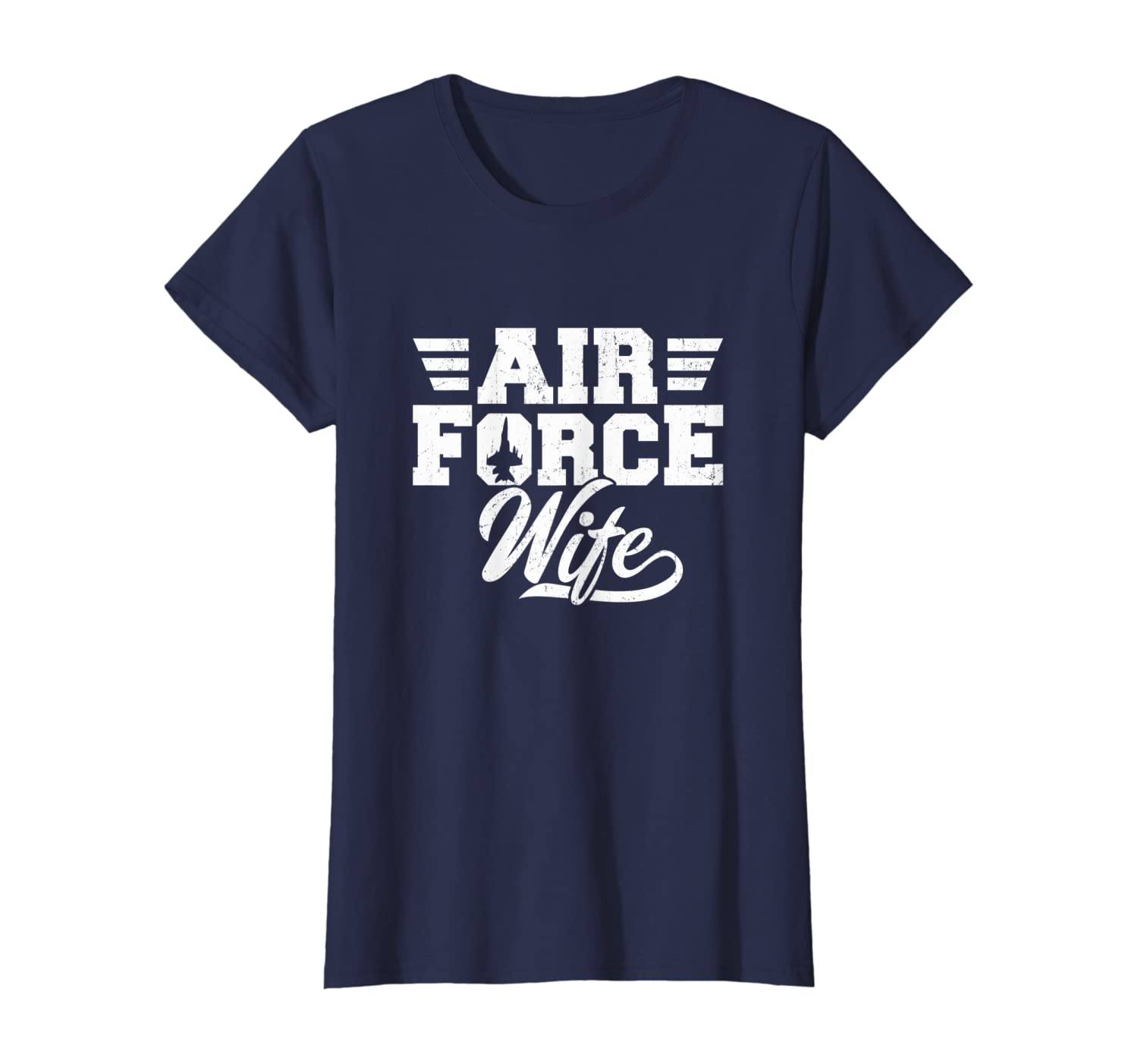 Womens Air Force Wife - Proud Wife Wifey Air Force Mother&#039;s Day T-Shirt-image-699228878
