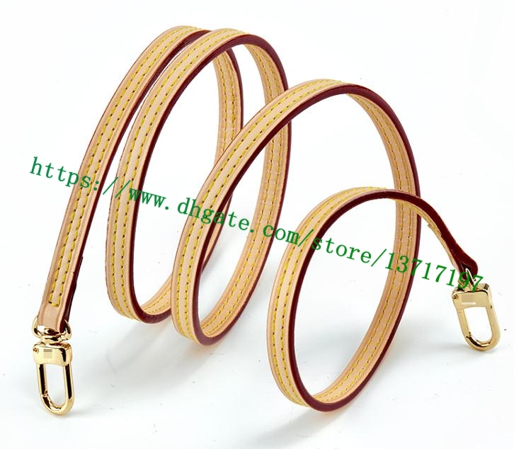 

Top Quality Bag Parts Beige Genuine Calfskin SHOULDER STRAP 11 MM VVN For N95567 N55214 EVVA Clutch Handbag Fixed Length 116cm Oxidize Into, Black