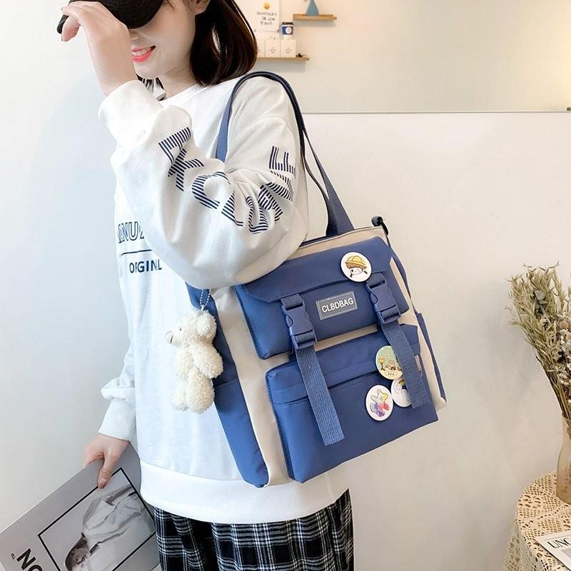 

School Bags Casual Backpacks Kawaii For Teenager Girls Cute Shoulder Bag Children's Book Large Tuition Mochilas Rucksacks