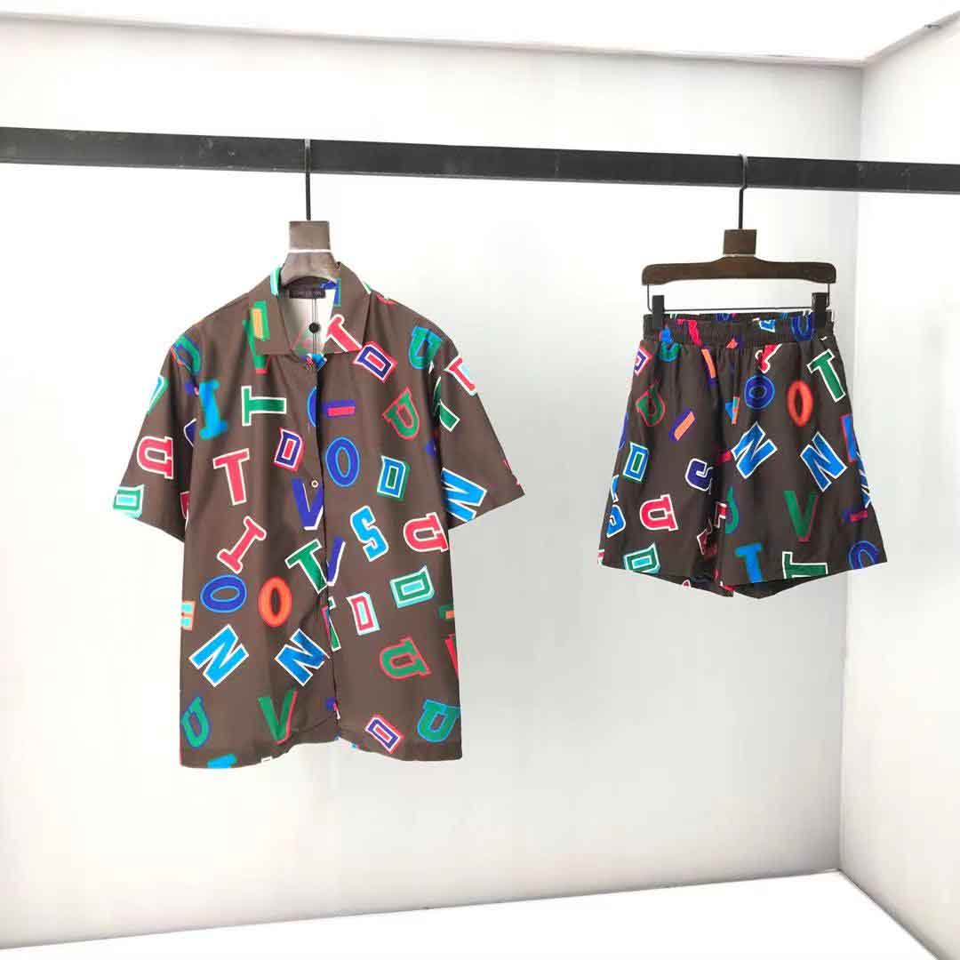 

2021ss spring and summer new high grade cotton printing short sleeve round neck panel T-Shirt Size: m-l-xl-xxl-xxxl Color: black white xvgx, Black set