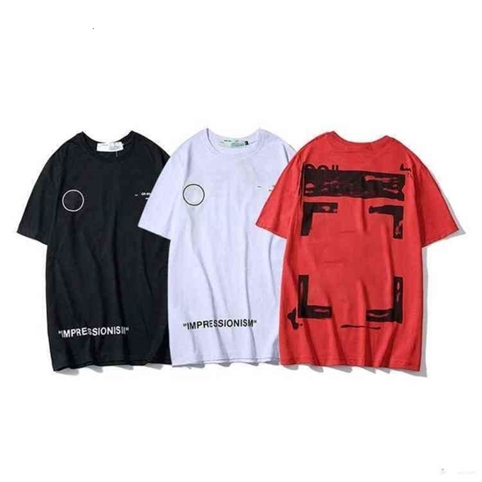 

t shirt fashion brands off men designer tshirts women letter printed summer short sleeve tees styles breathable s tee x, White;black