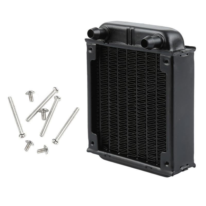 

Laptop Cooling Pads 80mm Aluminum Water Radiator Computer PC System Part CPU GPU Heat Exchanger Cooler